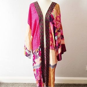 Vibrant Pink and Orange Women's Top